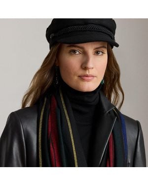 Ralph Lauren Wool-Blend Fisherman Cap - Black