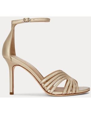 Ralph Lauren Ralph Lauren Allie Metallic Multistrap Sandal