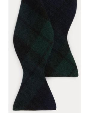 Ralph Lauren Papillon scozzese in cashmere - Nero