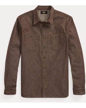 Ralph Lauren Denim Workshirt - Brown