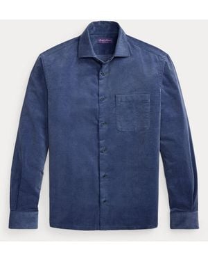 Ralph Lauren Ralph Lauren Fine-Wale Corduroy Shirt - Blue