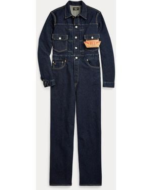 RRL Denim Coverall - Blue