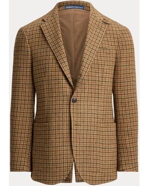 Polo Ralph Lauren Polo Tailored Fit Plaid Tweed Sport Coat - Brown