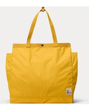 RRL Packable Nylon Tote - Yellow