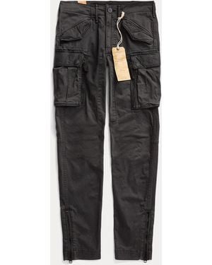 Ralph Lauren Stretch Skinny Cargo Trouser - Black