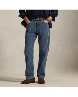 Polo Ralph Lauren Straight Fit Corduroy Trouser - Blue