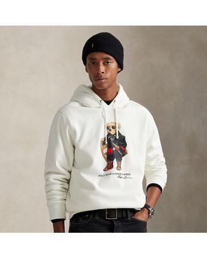 Ralph Lauren Polo Bear Fleece Hoodie - Gray