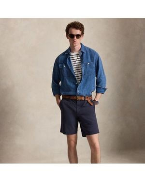 Polo Ralph Lauren 23 Cm Stretch Straight Fit Chino Short - Blue