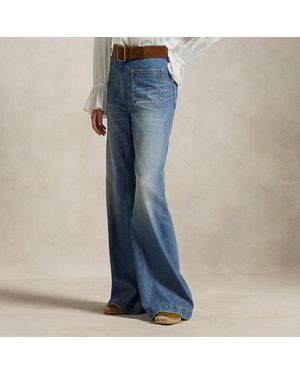 Ralph Lauren High-Rise Boot Jean - Blue