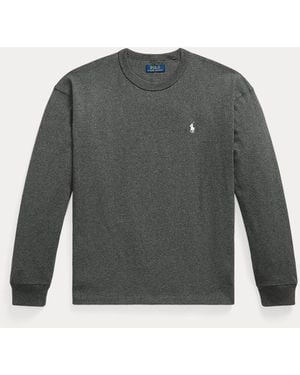 Polo Ralph Lauren Relaxed Fit Jersey Long-Sleeve T-Shirt - Grey