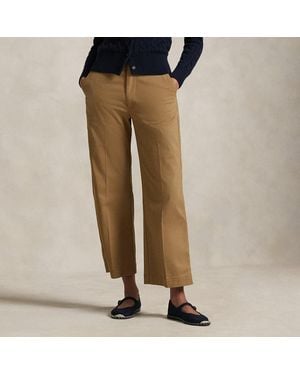 Polo Ralph Lauren Chino Wide-Leg Pant - Natural