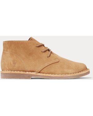 Polo Ralph Lauren Ralph Lauren Boy's Carl Suede Chukka Boot - Brown