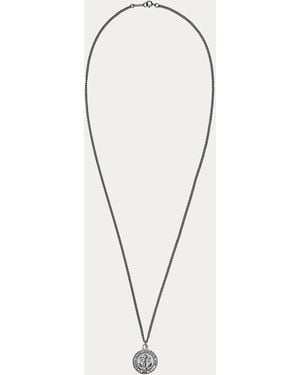 Ralph Lauren Nautical Brass Pendant - Grey