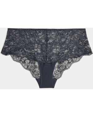Ralph Lauren Braga Hípster De Encaje - Gris