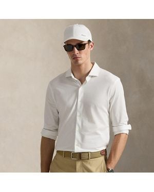 Ralph Lauren Ralph Lauren Slim Fit Performance Piqué Shirt - Gray