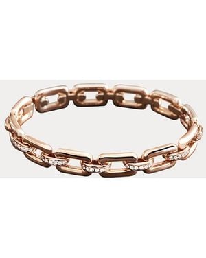 Ralph Lauren Armreif Aus Roségold Mit Diamantpavé - Mettallic