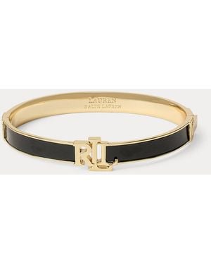 Ralph Lauren Brazalete Bañado En Oro Con Logotipo - Neutro