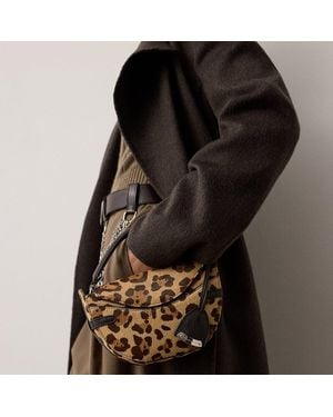 Ralph Lauren Bolso Cruzado Ralph Lauren Mini De Pelo - Negro