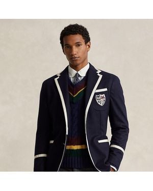 Ralph Lauren Polo Unconstructed Wool Cricket Blazer - Blue