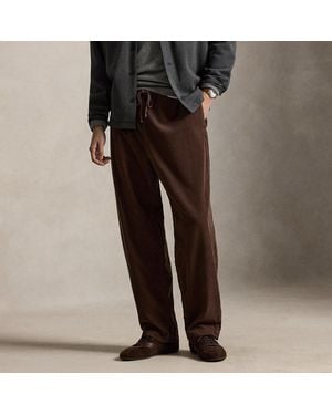 Polo Ralph Lauren Ellison Relaxed Fit Corduroy Trousers - Black