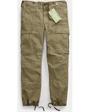RRL Surplus Poplin Cargo Pant - Green