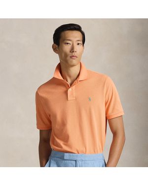 Ralph Lauren The Iconic Mesh Polo Shirt - Orange