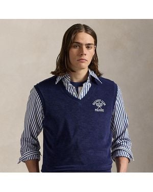 Polo Ralph Lauren Geborduurde Terry Spencer - Blauw