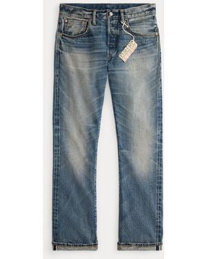 Ralph Lauren Slim Boot Briarfield Selvedge Jean - Blue