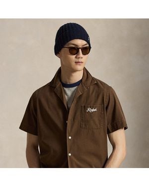 Polo Ralph Lauren The Ralph Logo Camp Shirt - Brown