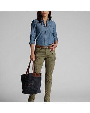 RRL Cabas En Denim - Noir