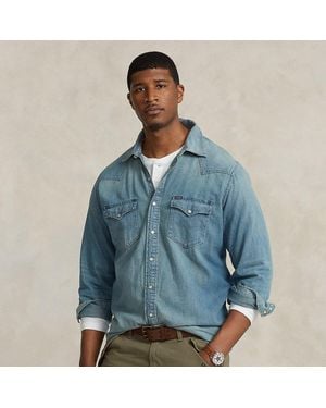 Polo Ralph Lauren Ralph Lauren Twill Western Shirt - Blue