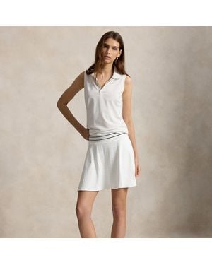 Ralph Lauren Cable-Motif A-Line Skort - Blue