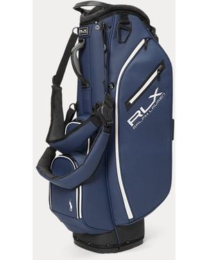Ralph Lauren Embroidered Logo Golf Stand Bag - Blue