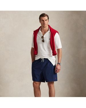 Polo Ralph Lauren Taglie Plus - Boxer da mare Traveler Classic-Fit - Blu