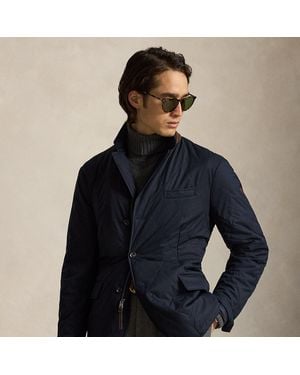 Ralph Lauren The Beaton Quilted Sport Coat - Blue