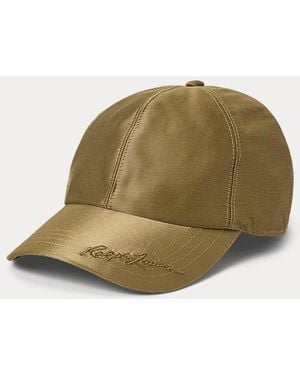 Ralph Lauren Cappellino in raso metallizzato - Verde