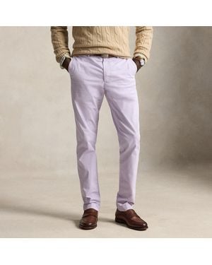 Polo Ralph Lauren Jarrett Slim Fit Sateen Trouser - Purple