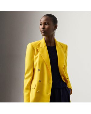 Ralph Lauren Camden Cashmere Jacket - Yellow