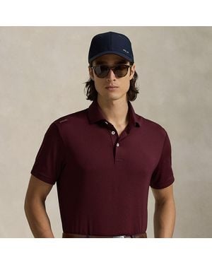 Ralph Lauren Tailored-Fit Performance-Poloshirt - Rot