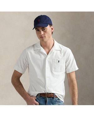 Ralph Lauren Classic Fit Oxford Camp Shirt - White