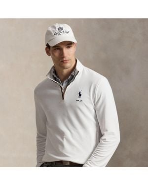 Ralph Lauren Piquépullover Mit Reißverschluss - Grau