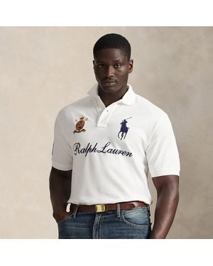 Polo Ralph Lauren Ralph Lauren Big Pony 20Th Anniversary Crest Polo - White