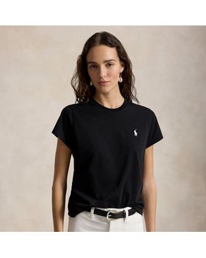Polo Ralph Lauren Classic Fit Cotton Jersey Crewneck Tee - Black