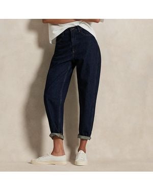 Ralph Lauren Curved Tapered Jean - Blue