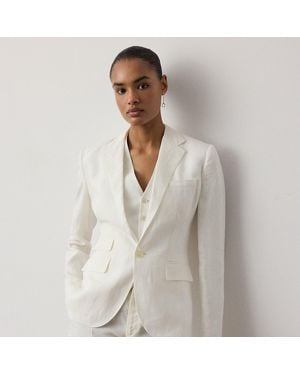 Ralph Lauren Parker Linen Jacket - White