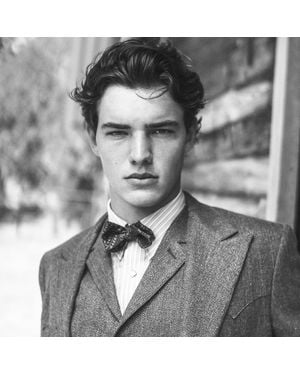 RRL Linen-Wool Western Jacket - Green