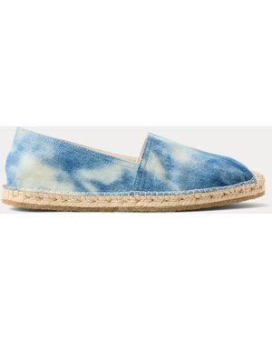 RRL Denim Espadrille - Blue