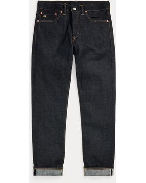 RRL High Slim East-West Selvedge Jean - Blue