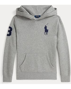 Polo Ralph Lauren Ralph Lauren Boy's Big Pony Fleece Hoodie - Gray