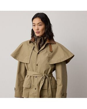 Ralph Lauren Mantel Brannigan Aus Baumwollmischung - Braun